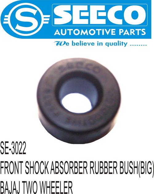 Front Shock Absorber Rubber - Polished Finish, 2-5 Millimeter Thickness, Weighs 100-200 Grams | High-Performance Automotive Component with Enhanced Durability