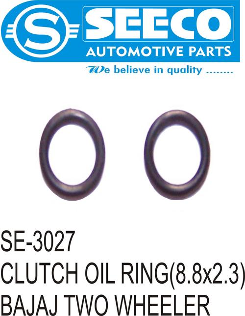 CLUTCH OIL RING - Rubber Material, Weight 50-100 Grams | Polished Finish, Designed for Automotive Applications, Reliable Performance