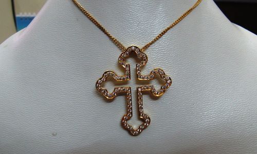 Diamond Cross Pendant