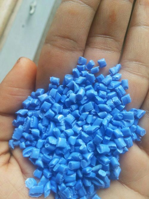 PP Coloured Granules - PBT Material, 50-100 Kilograms, Blue Color, Low Melting Point | Easy Usable, Warranty Included