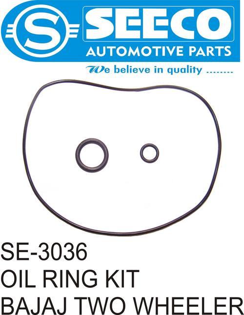 OIL RING KIT - Rubber, 0.5-10 Grams | Patented Wave Seal Lip Design for Automotive Lubricant Retention & Contaminant Exclusion