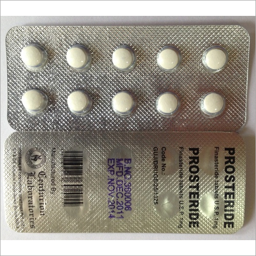 Finasteride Tablets - Hospital Grade Quality, 1 x 10 Foil Pack | Non-Toxic, Longer Shelf Life, Highly Effective For Benign Prostatic Hypertrophy