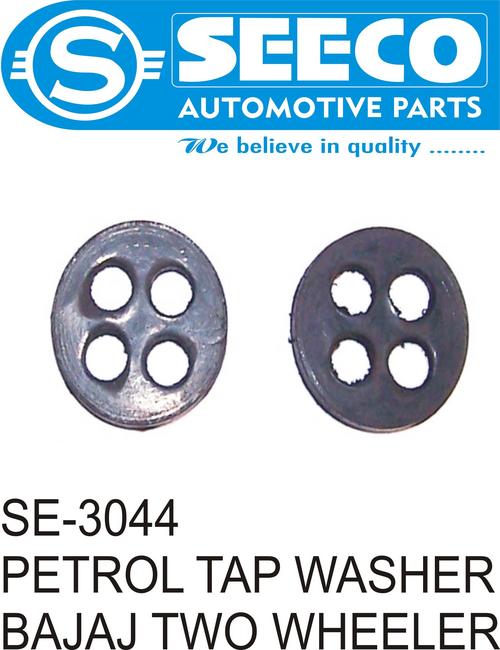 PETROL TAP WASHR (4 HOLE) - Rubber, Stainless Steel, Aluminium | Polished Finish, Weight: 100-350g, 2-4 Years Working Life