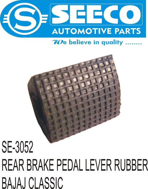 Polishing Rear Brake Pedal Lever Rubber