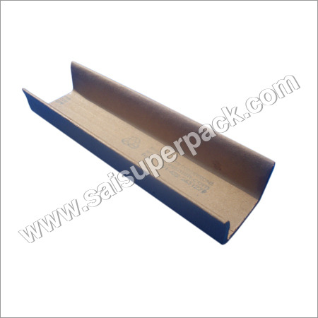 Paper U- Profile - PP Material, 25 mm Size, Brown Color | Durable Finishing, Smooth Surface, Easy to Pack