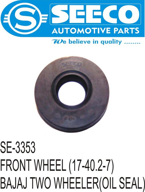 FRONT WHEEL - Rubber, Stainless Steel, Aluminium | Features: Polished Finish, 350-750g Weight, Wave Seal Lip Design, 2-4 Years Working Life