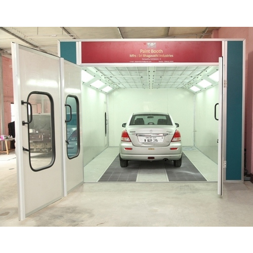टिकाऊ कार पेंटिंग बूथ