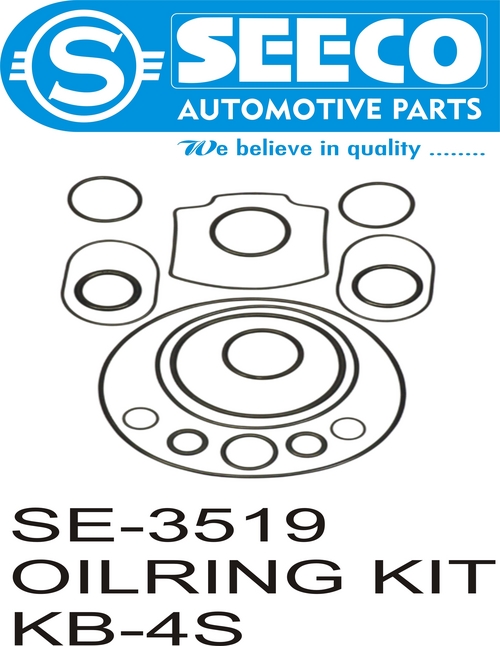 OIL RING KIT - Rubber, 0.5 - 50 Grams | Patented Wave Seal Lip Design, Polished Finish, Automotive Use, Retains Lubricants & Excludes Contaminants