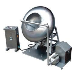 Coating Pan Machine - 100 kg Capacity, 1500 x 1200 x 1800 mm Size | Stainless Steel Material, 3 kW Power, 10-60 rpm Speed