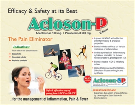Acloson-sp टैबलेट