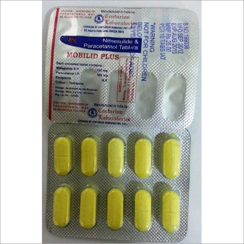 Nimesulide And Paracetamol Tablets - Age Group: Suitable For All Ages