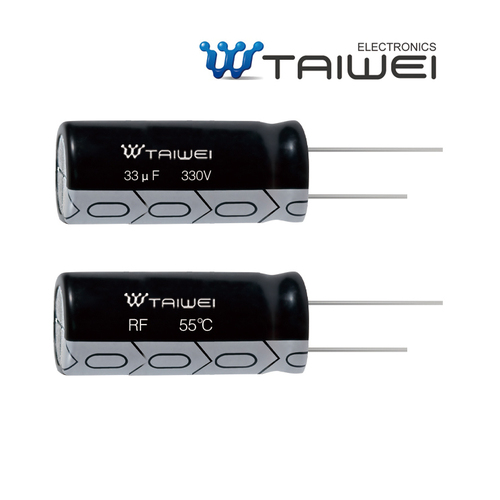 RF प्रकार 100-450uF 330-350V 5000 घंटे