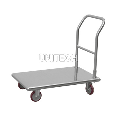 Silver Ss Floor Trolley