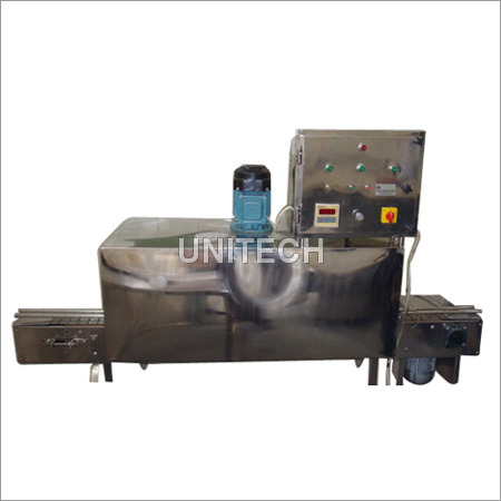 Silver Ss Bottle Drying Conveyor