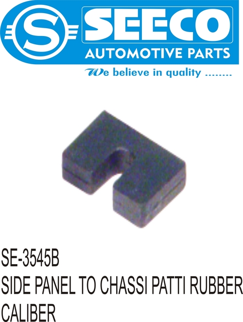Side Panel to Chassis Patti Rubber - Natural Rubber, 20-90 Shore A Hardness, 25-75 Grams Weight | Exact Precision, Durable, Rust Resistant