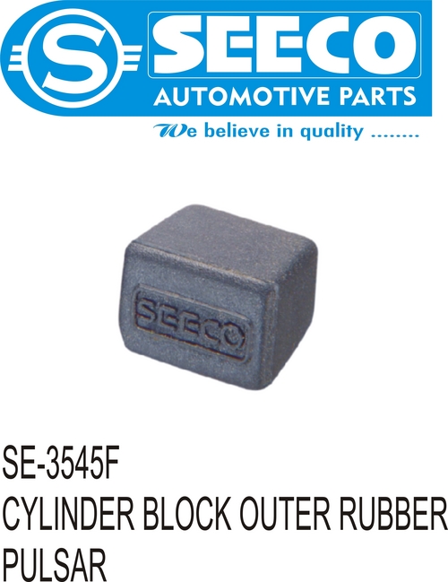 Exact Precision Seeco Black Cylinder Block Outer Rubber, For Automotive