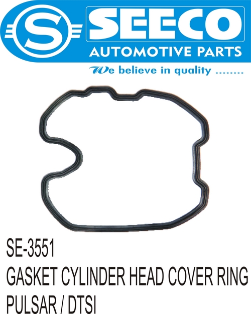 Black Seeco Gasket Cylinder Head Cover Ring
