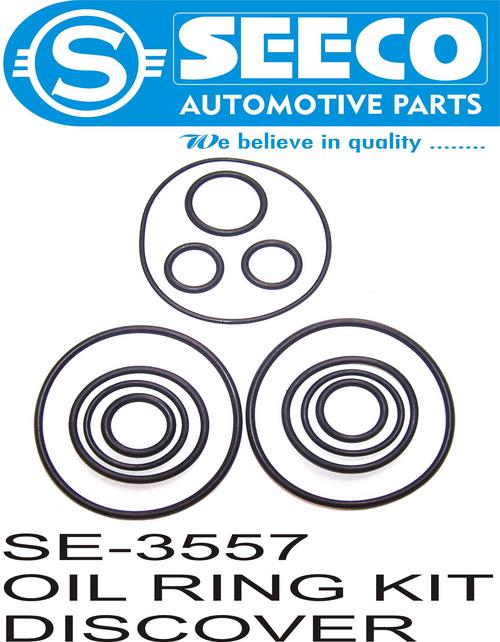 Oil Ring Kit - Rubber Material, Weight Range 0.5-50, Polished Finish | For Automotive Use, High-Quality Manufacturing