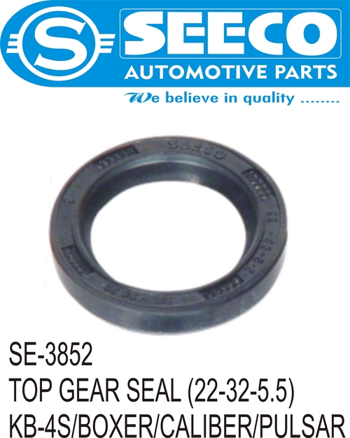 TOP GEAR SEAL - Rubber & Plastic, 0.5-50 Grams | Polished Finish, Patented Wave Seal Lip Design, Ideal for Automotive Use