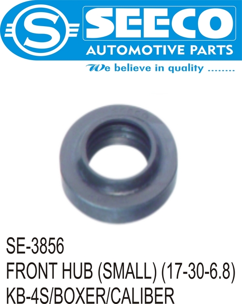 Front Hub - Carbon Steel, Polished Finish 100-200 Grams | Patented Wave Seal Lip Design, Optimal Lubricant Retention, Contaminant Exclusion