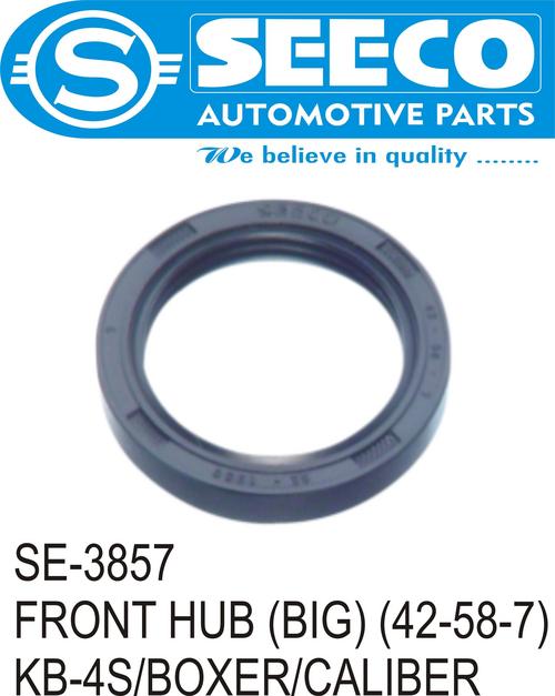 Seeco Oil Seals & O Rings - Metal, Polished Finish, 100-200 Grams | Patented Wave Seal Lip Design, Excludes Contaminants, Retains Lubricants