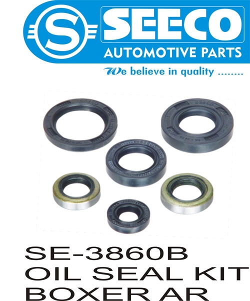 OIL SEAL KIT - Steel Material, 50-200 Grams | Patented Wave Seal Lip Design for Automotive Use, Polished Finish, Heat Dissipation