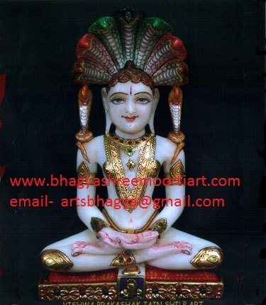 पार्श्वनाथ संगमरमर की मूर्ति