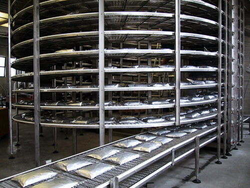 कूलिंग स्पाइरल कन्वेयर