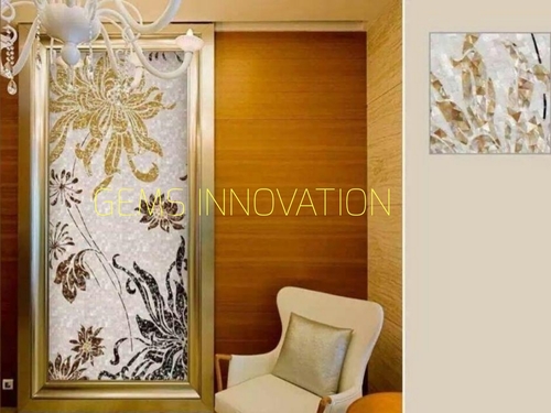 रेड इनले टेबल टॉप