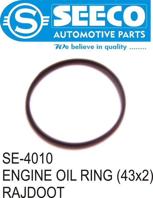 ENGINE OIL RING - Metal, 50-100 Grams | Patented Wave Seal Lip Design, Retains Lubricants, Excludes Contaminants, Ideal for Automotive Use