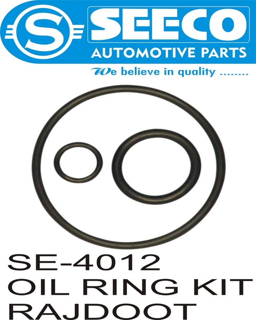 Seeco Oil RING Kit - Metal Material, 50-200 Grams Weight | Automotive Grade, Patent-Pending Wave Seal Design, Effective Lubricant Retention and Contaminant Exclusion