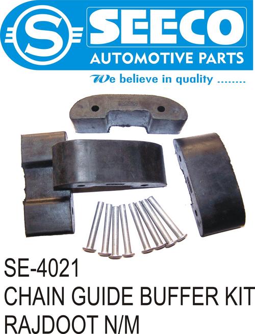 Chain Guide Buffer Kit - Rubber Material, 150-450 Grams Weight | Polished Finish, 4-6 Years Working Life, Quality Assured by Seeco