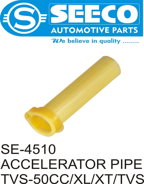 ACC. PIPE - Plastic | Painted Finish, For Use In Automotive Applications, Includes Grommets, Rubber Couplings, and Oil Seals for Optimal Performance