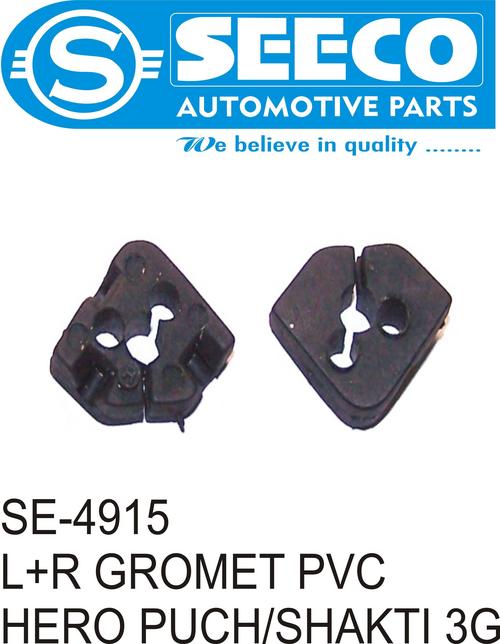 Grommet - PVC Material, Polished Finish | Automotive Use, Working Life 2-3 Years