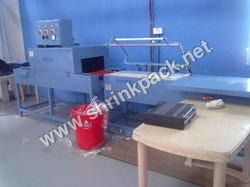 सेमी-ऑटो L सीलर श्रिंक टनल के साथ