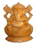 लकड़ी की धार्मिक मूर्तियाँ