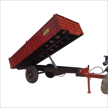 दो पहियों वाला टिपिंग ट्रेलर