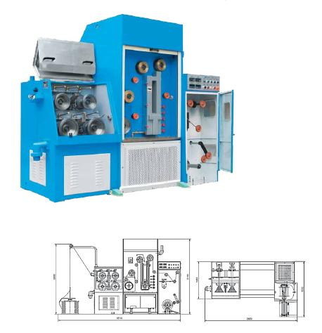 उत्तम ताम्र तार खींचने की मशीन