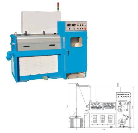 Horizontal Super Fine Wire Drawing Machine