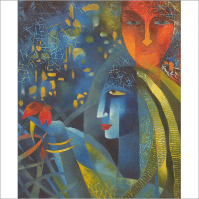 तेल चित्रकारी