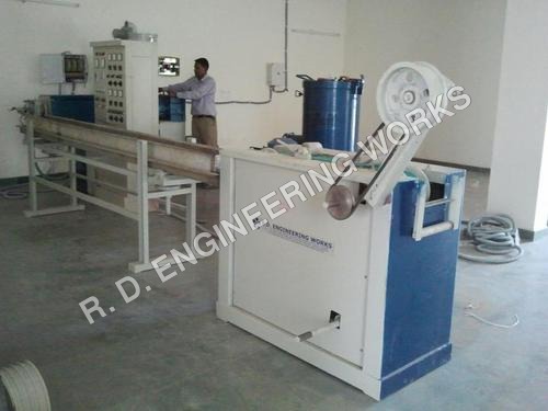Pvc Sleeve Making Extrusion Line - Color: Blue