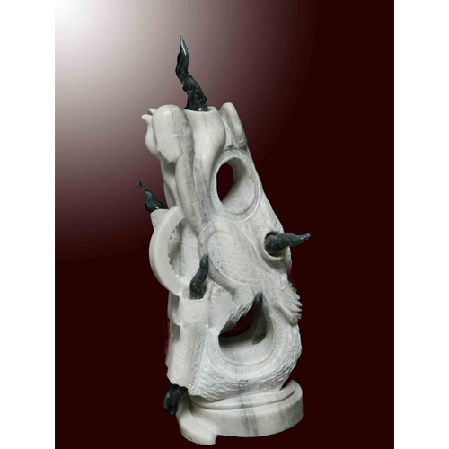 Marble Modern Decorative Sculpture - Size: 8-20 Inch