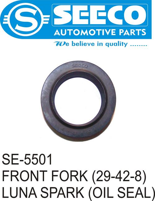 FRONT FORK - PU & Rubber, Galvanized Finish , Polished Surface Treatment, Wave Seal Lip Design for Superior Lubrication Retention