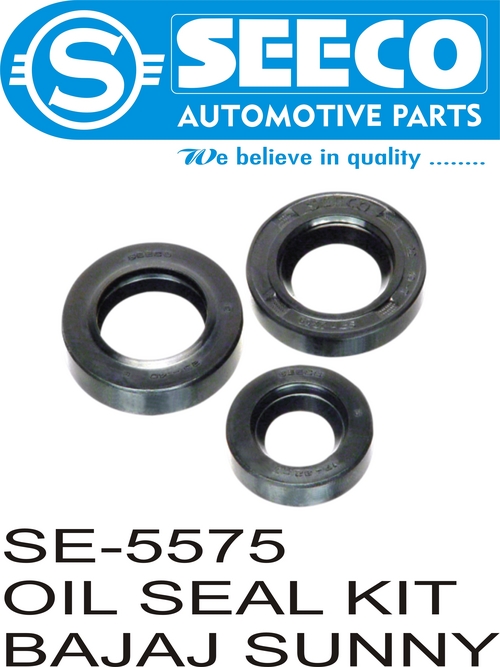 OIL SEAL KIT - PU & Rubber, 30.5 x 17.8 x 2.5 cm | Patented Wave Seal Lip Design, 8-10 Years Working Life, Polished Finish