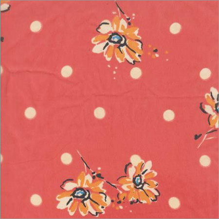 100% पॉलिएस्टर जॉर्जेट प्रिंट फैब्रिक