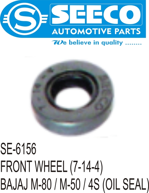 FRONT WHEEL - PU & Rubber | Polished Finish, 50-150 Grams, Working Life 8-10 Years, Wave Seal Lip Design for Enhanced Lubricant Retention