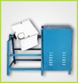 Cube Mixer - Mild Steel, 5 kg Capacity | Blue and Silver, Single Speed for Homogeneous Mixing