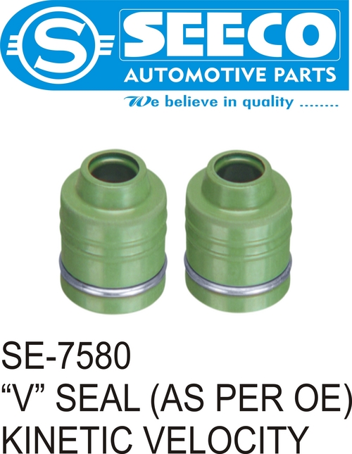 Seeco Oil Seal - PU & Rubber Material, Polished Finish | Wave Seal Lip Design, 8-10 Year Working Life