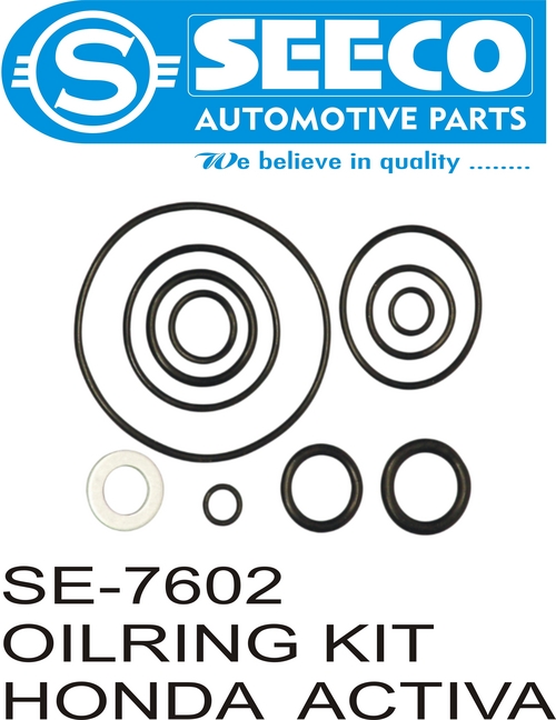 O Ring Kit - PU & Rubber, 50-150 Grams Weight | Patented Wave Seal Lip Design for Superior Lubricant Retention and Contaminant Exclusion