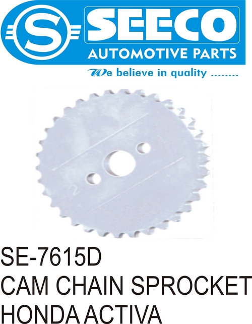 CAM CHAIN SPROCKET - Steel Material, 350-900 Grams Weight, 4-8 Years Working Life | Polished Finish, Engineered for Automotive Performance